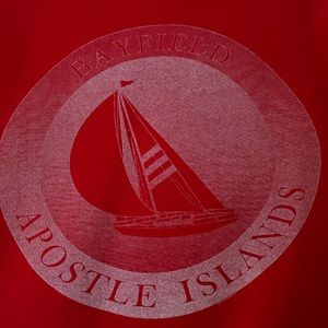 bayfield orange crewneck